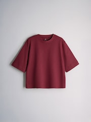 The Set 5 Pack Heavyweight Relaxed Short Sleeve T-Shirts Khaki/Green/Brown/Neutral - Image 2 of 8