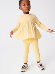 Lemon Yellow Long Sleeve Blouse (3mths-7yrs) - Image 1 of 5