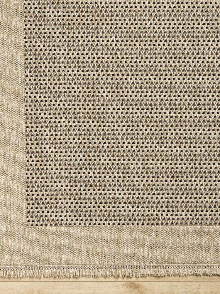 LIVABLISS Beige Indoor / Outdoor Mirage Cottage Fringe Jute Look Runner - Image 3 of 3