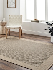 LIVABLISS Beige Indoor / Outdoor Mirage Cottage Fringe Jute Look Runner - Image 1 of 5