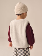 Ecru White Gilet Fleece (3mths-7yrs) - Image 3 of 8