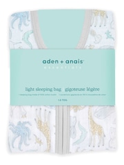 aden + anais Mono Core Natural History Essentials 100% Cotton Muslin 1.0 TOG Light Sleeping Bag - Image 3 of 6