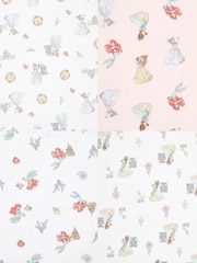 Aden & Anais Disney Princess Essentials Muslin 100% Cotton Blankets 4 Pack - Image 4 of 5