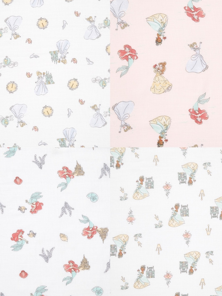 حزمة من 4 بطانيات موسلين قطن 100% Essentials من Aden + Anais - Image 4 of 5