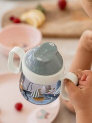Little Dutch Blue Sailors Bay Metal Non Spill Sippy Cup - Image 2 of 4