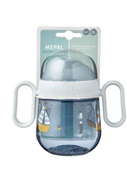 Little Dutch Blue Sailors Bay Metal Non Spill Sippy Cup - Image 3 of 4