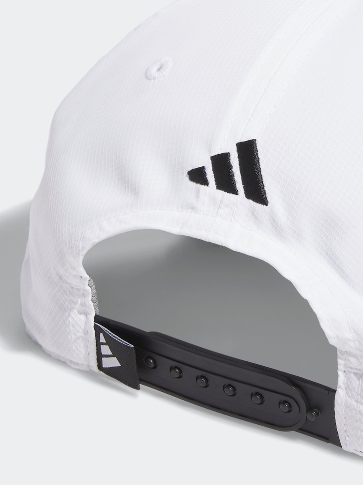 adidas Golf 3-Stripes Tour White Hat - Image 4 of 4