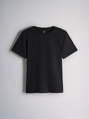 The Set 8 Pack Short Sleeve Skinny Fit Crew Neck Tops Neutral/Black/Brown/White - Image 2 of 11