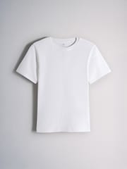 The Set 8 Pack Short Sleeve Skinny Fit Crew Neck Tops Neutral/Black/Brown/White - Image 8 of 11