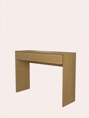 Laura Ashley Oak Ammanford 2 Drawer Console Table - Image 4 of 5