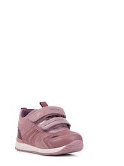 Geox Baby Girls Pink Rishon Shoes - Image 2 of 4