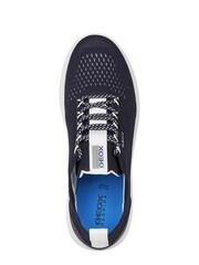 Geox Womens Spherica Blue Trainers - Image 6 of 7