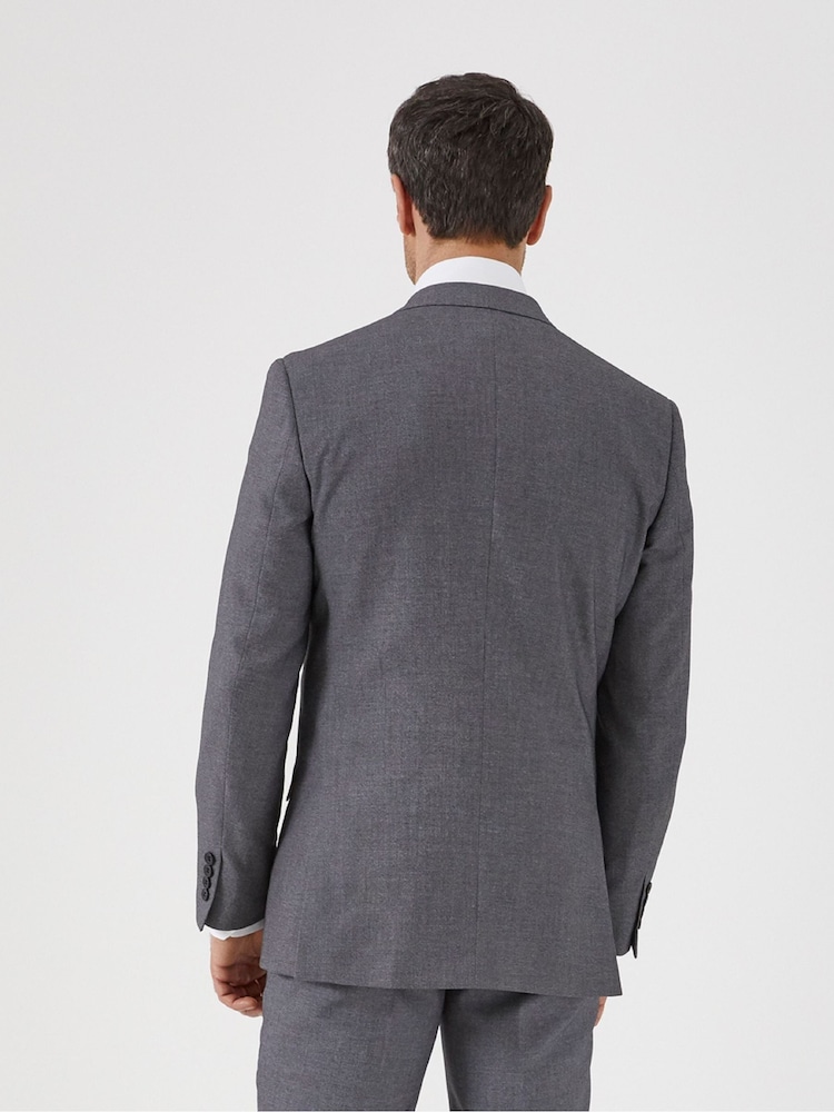 Skopes Light Grey Harcourt Slim Fit Suit Jacket - Image 3 of 5