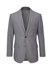 Skopes Light Grey Slim Fit Harcourt Suit Jacket - Image 6 of 8