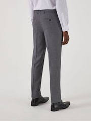 Skopes Silver Harcourt Tapered Fit Suit Trousers - Image 2 of 4