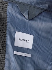 Серый - Пиджачный костюм узкого кроя Skopes Harcourt - Изображение 5 из 5