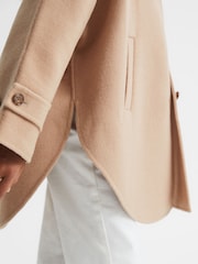 Reiss Camel Carmen 4-9 yrs Wool Cape - Image 3 of 3