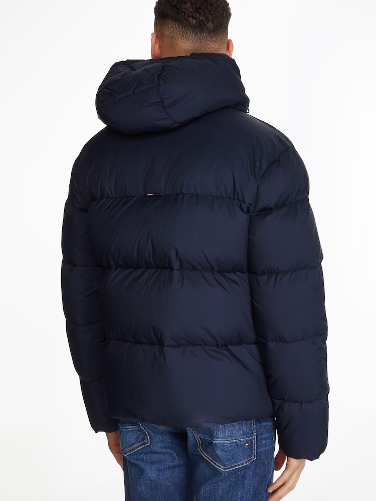 Tommy Hilfiger Blue High Loft Puffer Jacket - Image 2 of 5