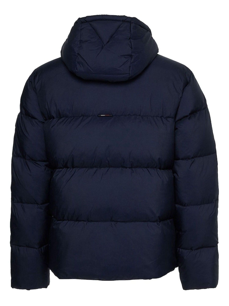 Tommy Hilfiger Blue High Loft Puffer Jacket - Image 5 of 5