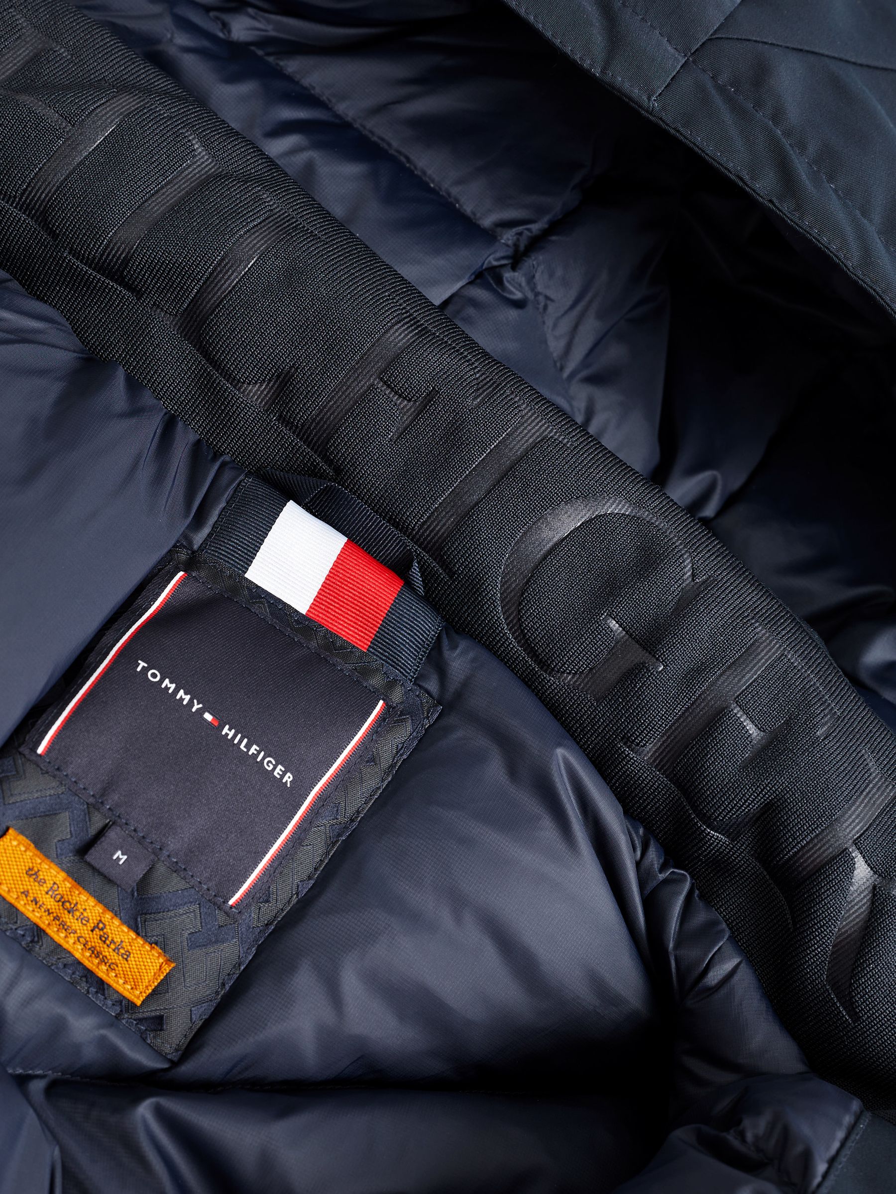 Tommy hilfiger down feather jacket discount