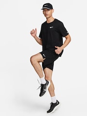 Nike Black Dri-FIT Totality 7 inch Knit Training Shorts - Image 7 of 14