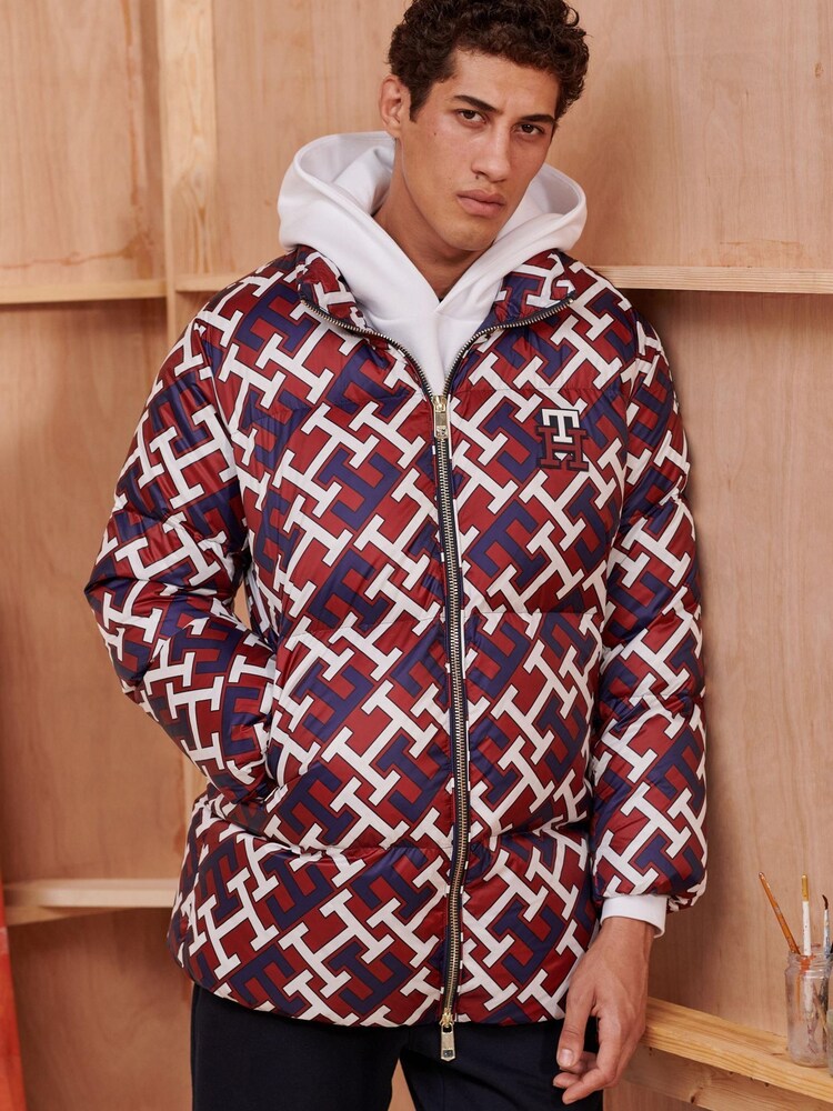 Tommy Hilfiger Red Zero Gravity Down Puffer Jacket - Image 1 of 1