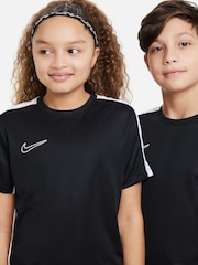 Nike Black/White Dri-FIT Academy Training T-Shirt - Image 10 of 11