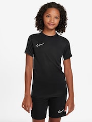 Nike Black/White Dri-FIT Academy Training T-Shirt - Image 5 of 11