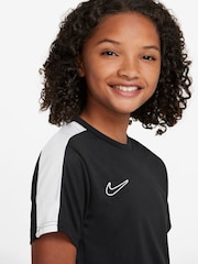 Nike Black/White Dri-FIT Academy Training T-Shirt - Image 7 of 11