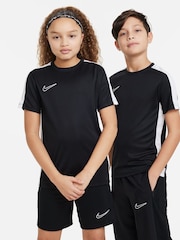 Nike Black/White Dri-FIT Academy Training T-Shirt - Image 8 of 11