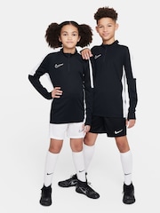 Nike Black/White Dri-FIT Academy Half Zip Training Drill Top - Image 6 of 8