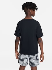 Nike Black Dri-FIT Multi Graphic Training T-Shirt - Image 2 of 4