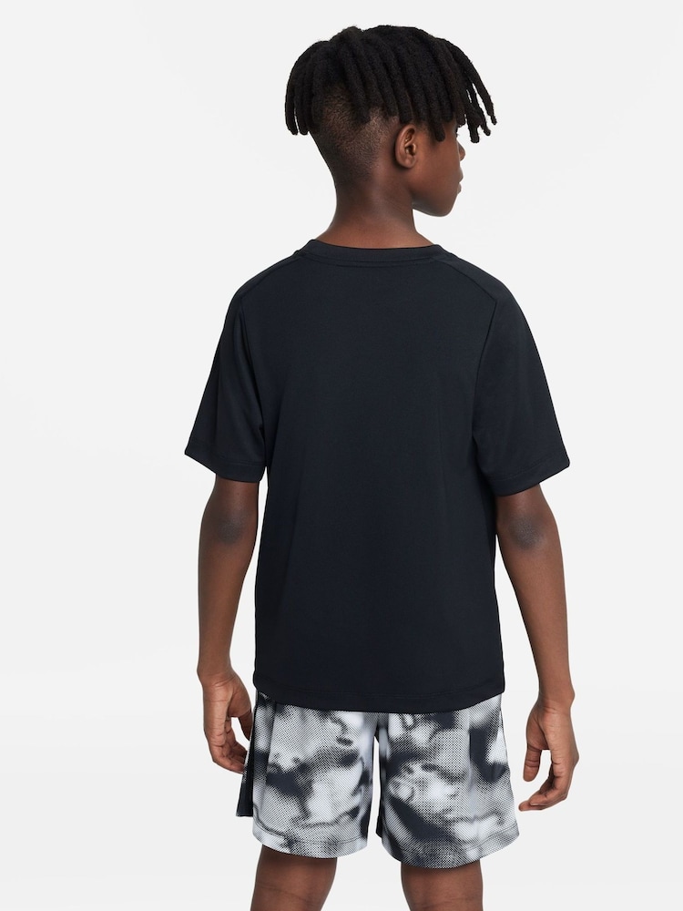 Nike Black Dri-FIT Multi Graphic Training T-Shirt - Image 2 of 4