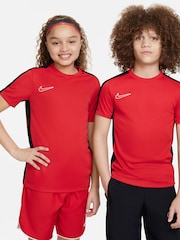 Nike University Red/Black Dri-FIT Academy Training T-Shirt - Image 1 of 5