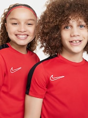 Nike University Red/Black Dri-FIT Academy Training T-Shirt - Image 5 of 5