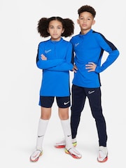 Nike Royal Blue /Navy/White Dri-FIT Academy 25 Half Zip Drill Top - Image 5 of 7