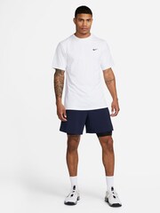 Nike White Dri-FIT Hyverse Training T-Shirt - Image 3 of 4