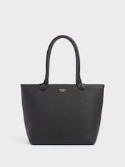 OSPREY LONDON Tan The Collier Leather Shoulder Tote Bag - Image 1 of 4