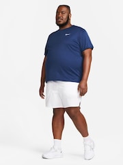 Nike Royal Blue Dri-FIT Miler UV Running T-Shirt - Image 5 of 5