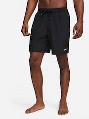 Nike Black Dri-FIT Form 7 inch Unlined Training Shorts - Image 3 of 6
