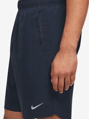 Nike Navy 9 Inch Dri-FIT Challenger Unlined Running Shorts - Image 3 of 5