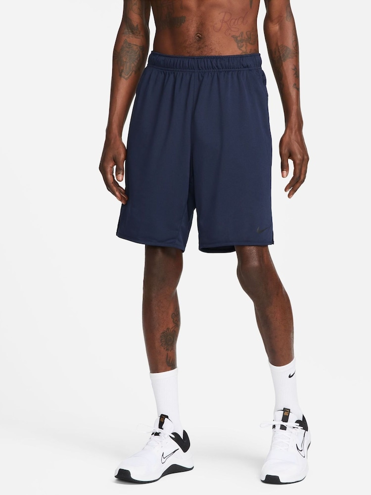 Nike Navy Totality Dri-FIT 9 inch Unlined Training Shorts - Image 1 of 7