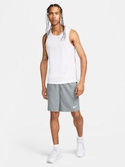 Nike White Dri-FIT Miler Running Vest Top - Image 3 of 12