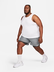 Nike White Dri-FIT Miler Running Vest Top - Image 6 of 12