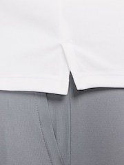 Nike White Dri-FIT Miler Running Vest Top - Image 9 of 12