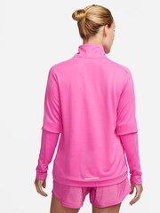 Nike Pink Dri-FIT Pacer 1/4Zip Running Top - Image 3 of 7