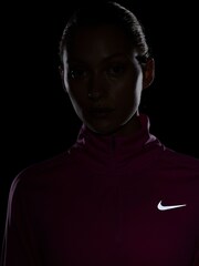 Nike Pink Dri-FIT Pacer 1/4Zip Running Top - Image 6 of 7