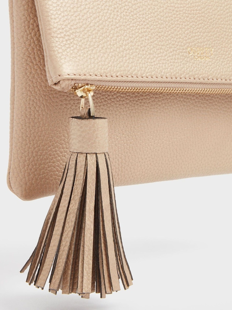 Osprey London The Bexley Leather Clutch - Image 5 of 5
