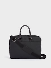 OSPREY LONDON Waxed Canvas & Glazed Calf Leather Grantham Laptop Bag - Image 2 of 7