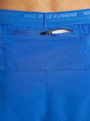 Nike Blue Dri-FIT Stride 7 Inch 2-In-1 Running Shorts - Image 13 of 14